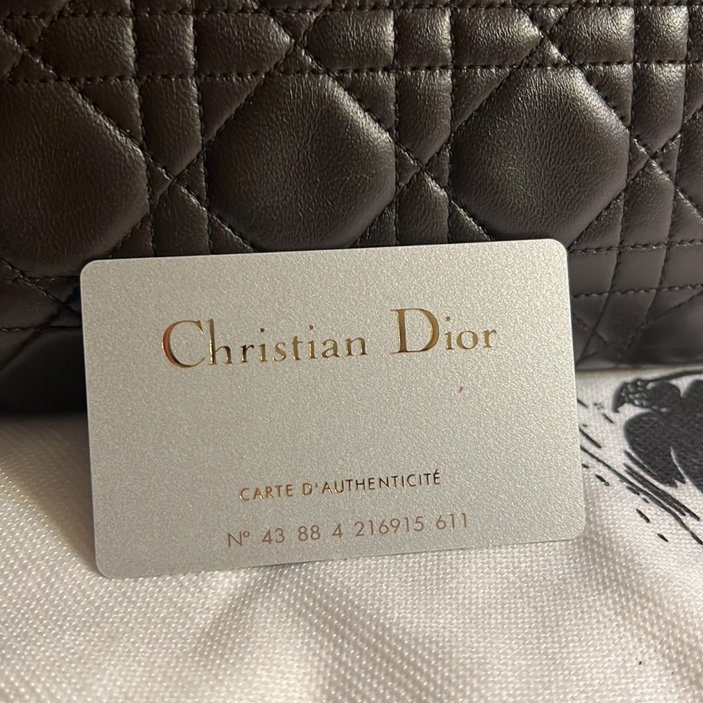 SOLD❤️❤️❤️Lady Dior Bag Cannage Quilt lamb skin - Picture 11 of 14